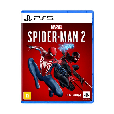 Jogo Marvel's Spider-Man 2 PS5 Mídia Física Novo Lacrado