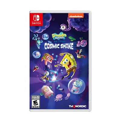 Jogo Spongebob Squarepants The Cosmic Shake Nintendo Switch Usado