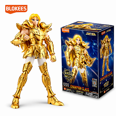 Boneco Blokees Milo de Escorpião Champion Class Saint Seiya Novo