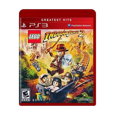 Jogo LEGO Indiana Jones 2: The Adventure Continues (Greatest Hits) PS3 Usado
