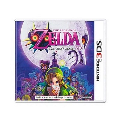 Jogo The Legend of Zelda: Majora's Mask 3D - 3DS Usado