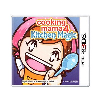 Jogo Cooking Mama 4: Kitchen Magic Nintendo 3DS Usado
