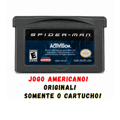 Cartucho Spider-Man GBA Usado