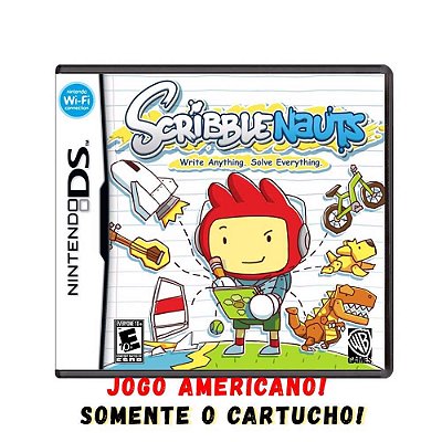 Cartucho Scribblenauts Nintendo DS Sem Caixa Usado