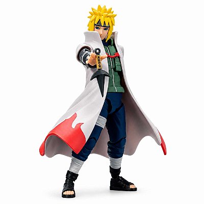 Boneco Blokees Minato Namikaze Champion Class Naruto Shippuden Novo