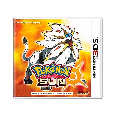 Jogo Pokémon Sun Nintendo 3DS Usado