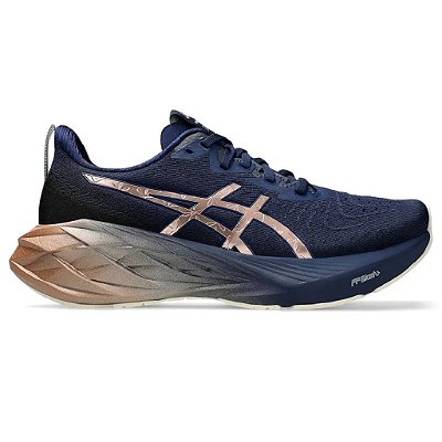 Tênis ASICS Novablast 4 Platinum Feminino