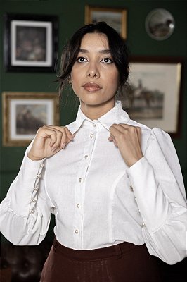 Camisa Brontë (Off White)