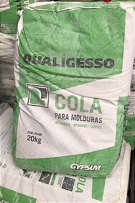 GESSO COLA DE 20KG ( 2 fornecedores possíveis diferentes. Imagem ilustrativa)