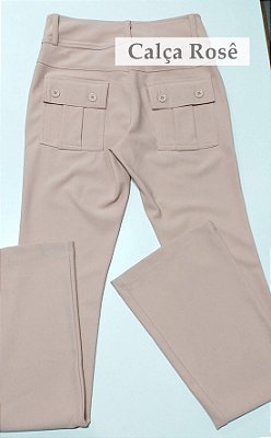 Calça de Alfaiataria Flare com Bolso