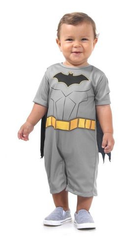 Fantasia Bebê Batman Super Herói