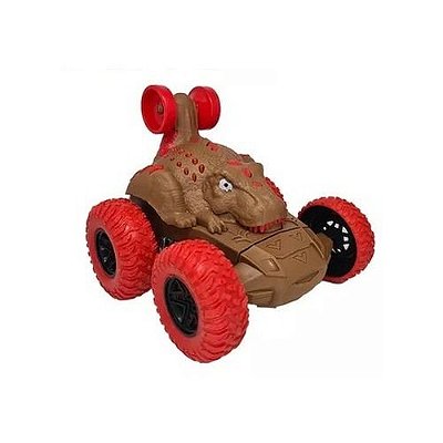Dino Car Carrinho Radical Criança Brinquedo Gira 360 Led Som