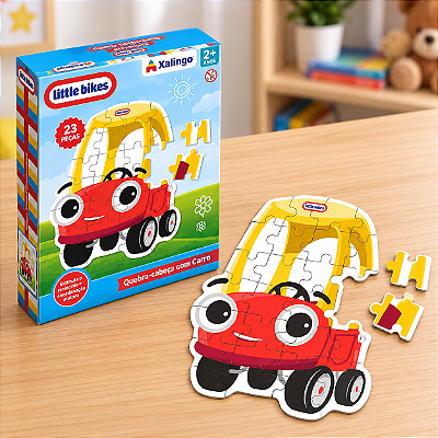 Quebra Cabeça Cozy Coupe Little Tikes Jogo Pedagógico Escola
