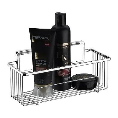 Suporte Porta Shampoo Fixação Por Adesivo Para Box Banheiro