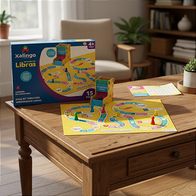 Jogo De Tabuleiro Aprendendo Libras Gestos Diversão