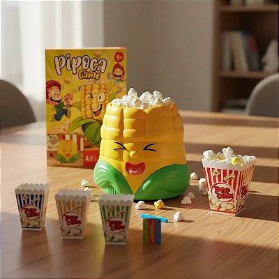 Pipoca Game Jogo De Competição Com Até 4 Jogadores