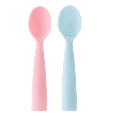 Colher De Silicone Para Bebe Alimentação Criança