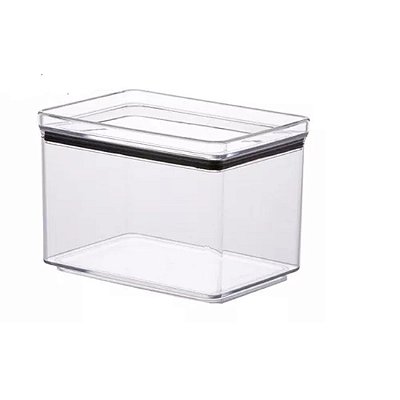 Pote Hermético Quadrado Empilhável Lumini Paramount 1.800ml