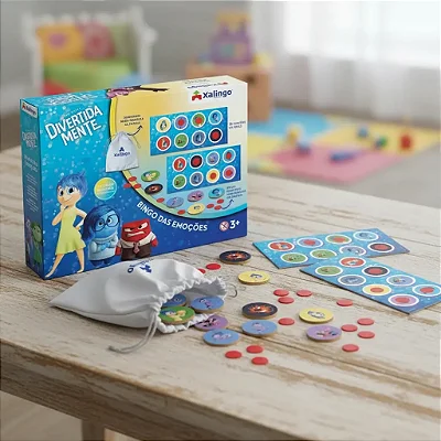 Divertidamente Jogo Bingo Das Emoções Disney Cartas