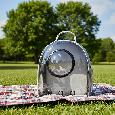 Mochila Bolsa P/ Transporte Pet Porte Pequeno Gato Cachorro