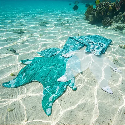Cauda Sereia Especial Nadadeira Barbatana Paolla