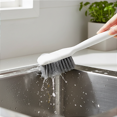 Escova Limpeza Multiuso Cozinha Lavanderia Cerdas Nylon