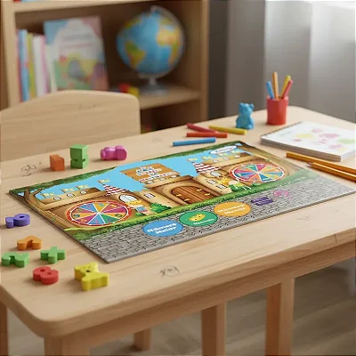 Desafio De Matemática Brinquedo Educativo Minha Escolinha