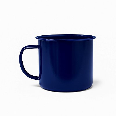 Caneca De Metal Esmaltada Agata De 350ml
