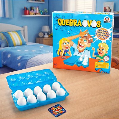 Jogo Quebra Ovos Da Braskit Advinhação Competição Diversão