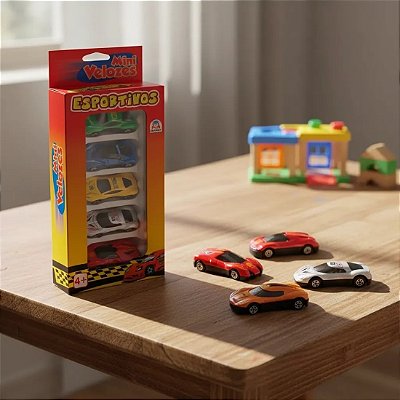 Mini Velozes Carrinhos Esportivo De Brinquedo Pequenos Metal