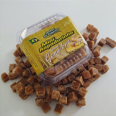 Mini Rapadurinha Rapaduras Sem Gluten Natural 120g