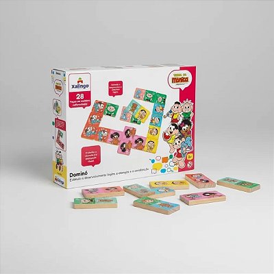 Dominó Turma Da Mônica Jogo Educativo Infantil Diversão