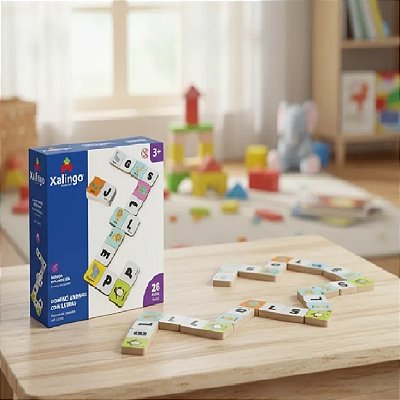 Dominó Animais Com Letras Jogo Educativo Infantil
