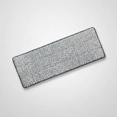 Refil Mop Retangular Poliéster Lavável Para Rodo 32x12cm