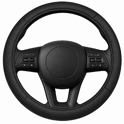 Capa De Volante Silicone Para Carro 32cm X 32cm X 3cm