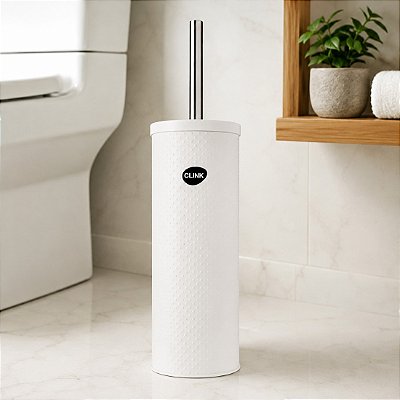 Escova Sanitária Suporte De Ferro Limpeza Banheiro Lavabo