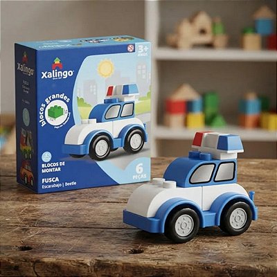 Bloco De Montar Infantil Carros Modelos Sortidos