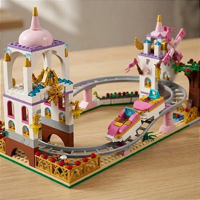 Brinquedo Blocos De Montar Montanha-russa Infantil