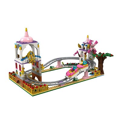 Brinquedo Blocos De Montar Montanha-russa Infantil