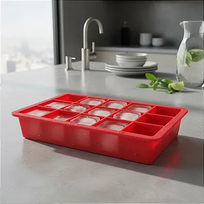 Forma de Gelo Silicone