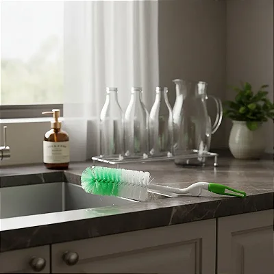 Escova Lava Garrafas