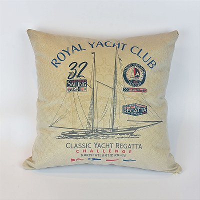 Almofada Náutica Yatch Club 40x40