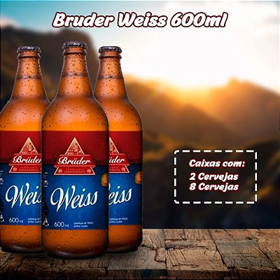 Cerveja Brüder Weiss 600ml