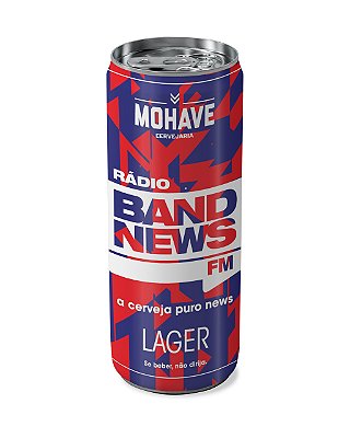 Cerveja Mohave Lager + BandNews FM - 355ml