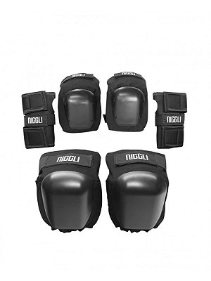 Kit de Proteção Semi-pro Completo Niggli Pads - Tamanho Único