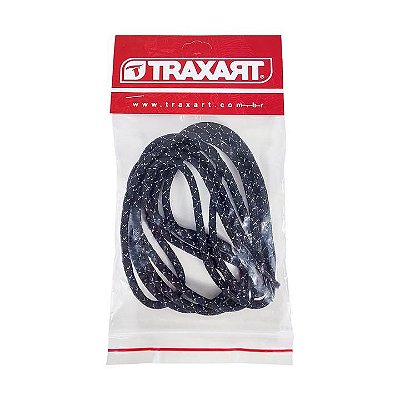 Traxart Cadarço Freestyle Preto (refletivo) 115cm / DX-055