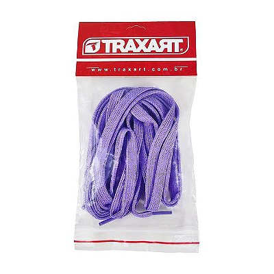 Traxart Cadarço Quad Lilás 210cm / DX-063