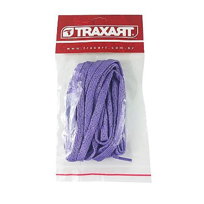 Traxart Cadarço Quad Lilás (refletivo) 210cm / DX-059