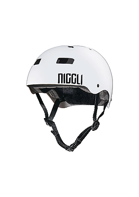 Capacete Niggli N1 - Branco Brilho