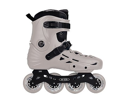 Patins Micro Skate MT Plus - Sands (Branco Areia) 80mm 85a